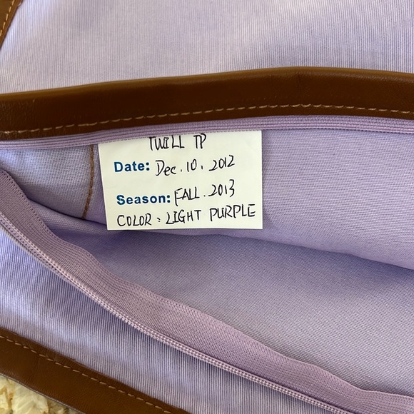 New Ralph Lauren home Sham Pillow case , trim w/ faux leather. - Picture 5 of 5